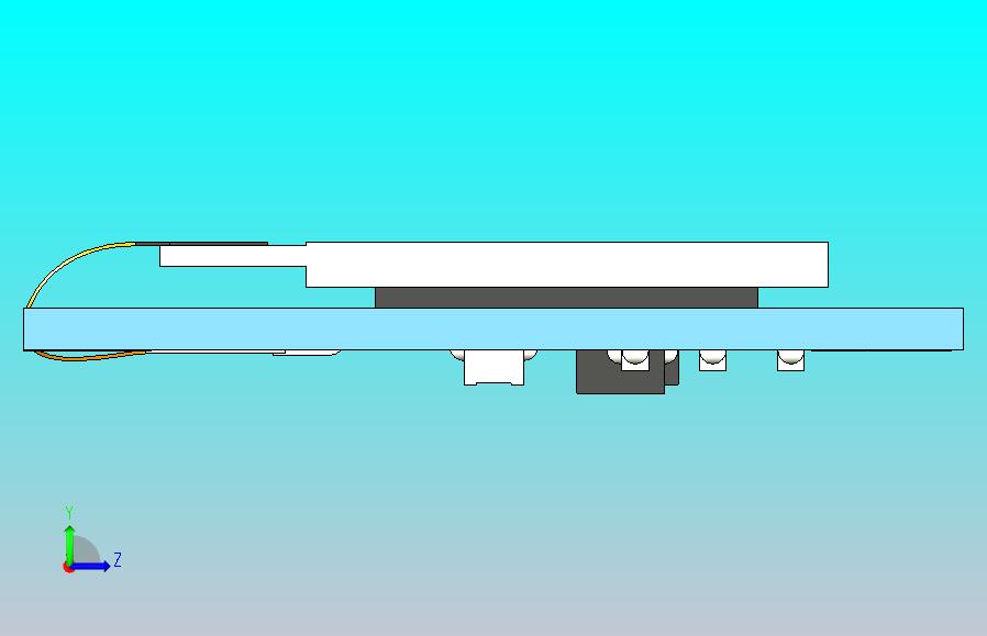128x64屏幕的微型LED显示屏