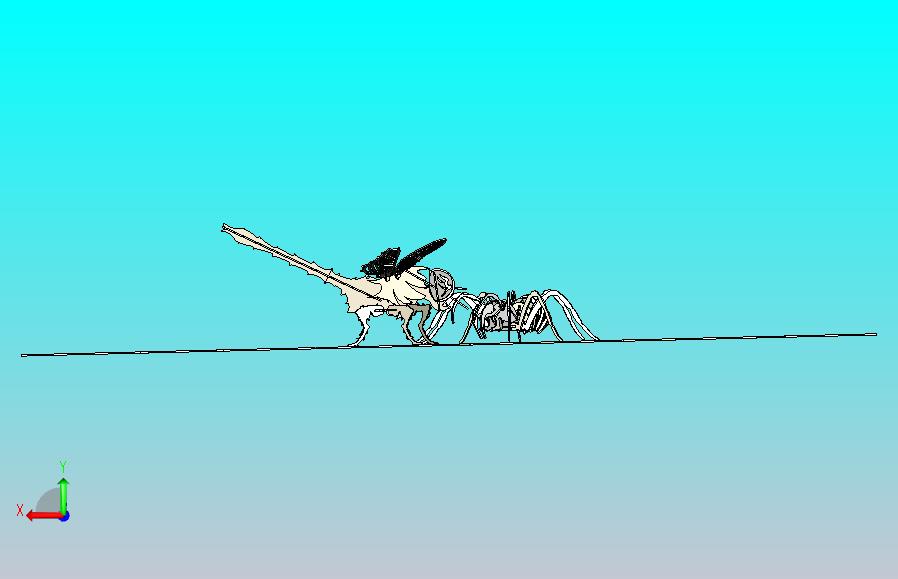 被困蜻蜓”3d拼图