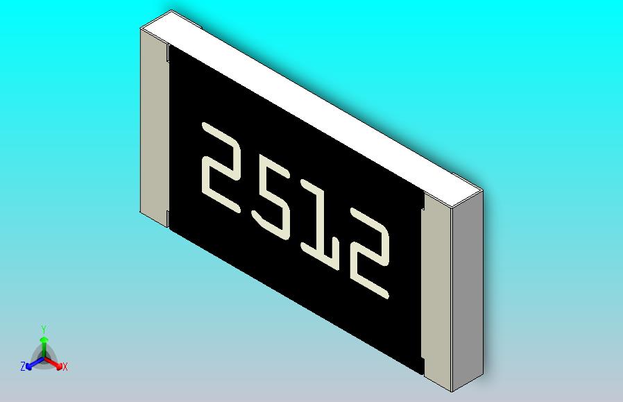 表面安装电阻器2512 (6332公制)