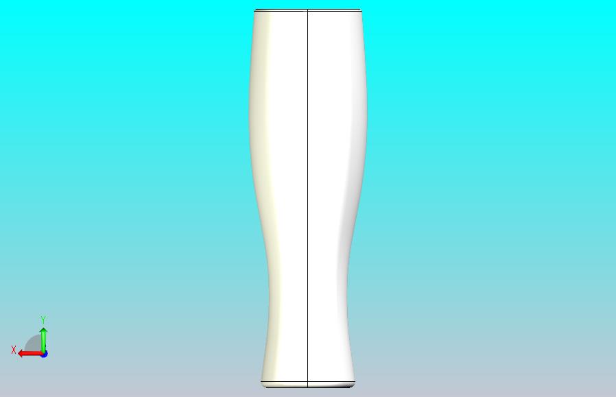 国际400毫升酒吧啤酒杯，透明