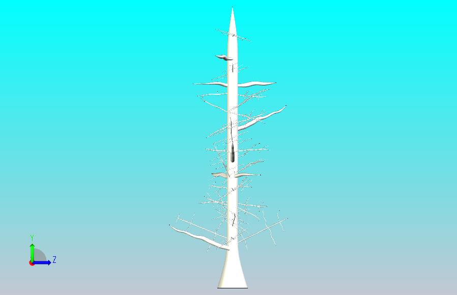 秋冬盆栽树