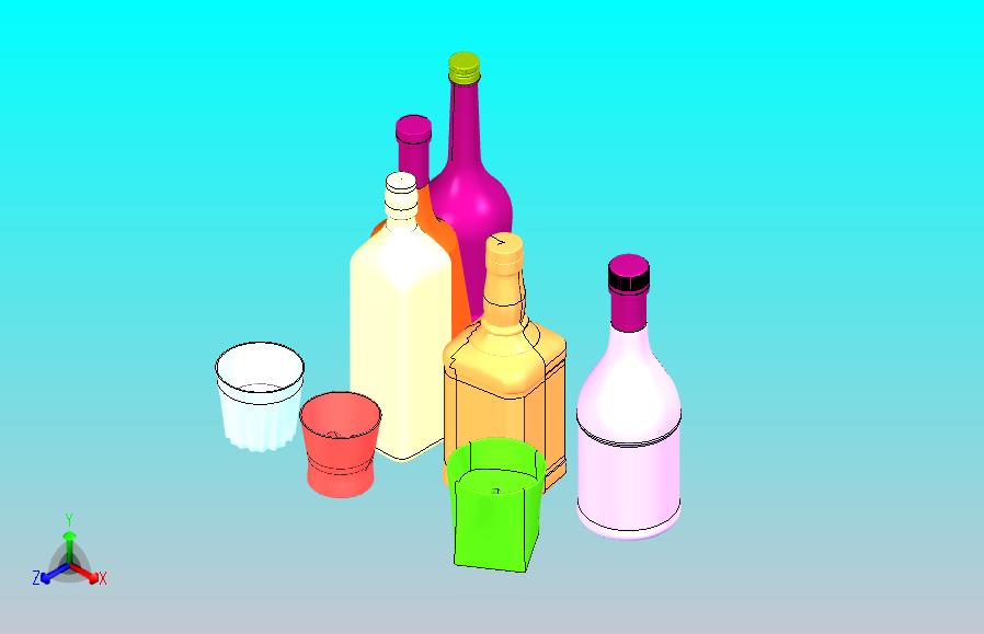 威士忌酒瓶