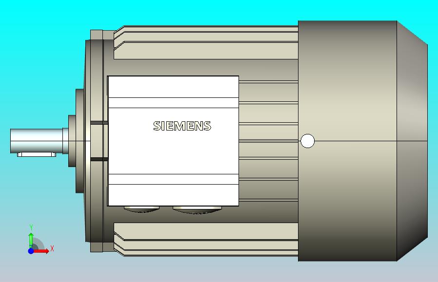 西门子电机1LA7070-4AB，0.25kW