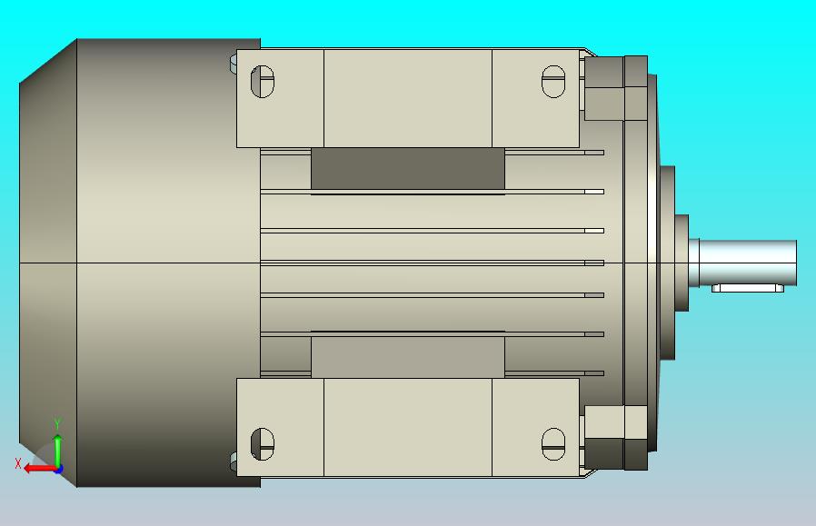 西门子电机1LA7070-4AB，0.25kW