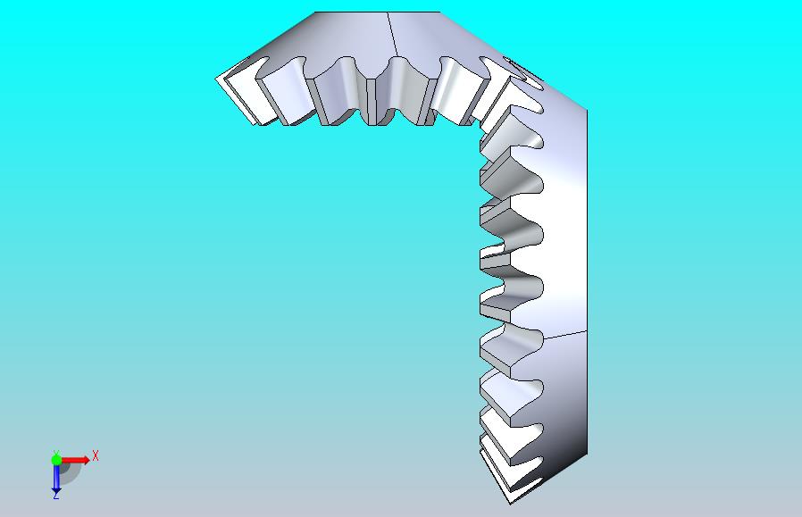 锥齿轮(24T - 16T，M=3