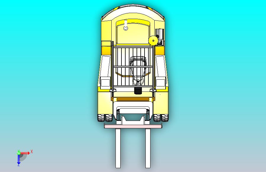 柴油动力重型叉车