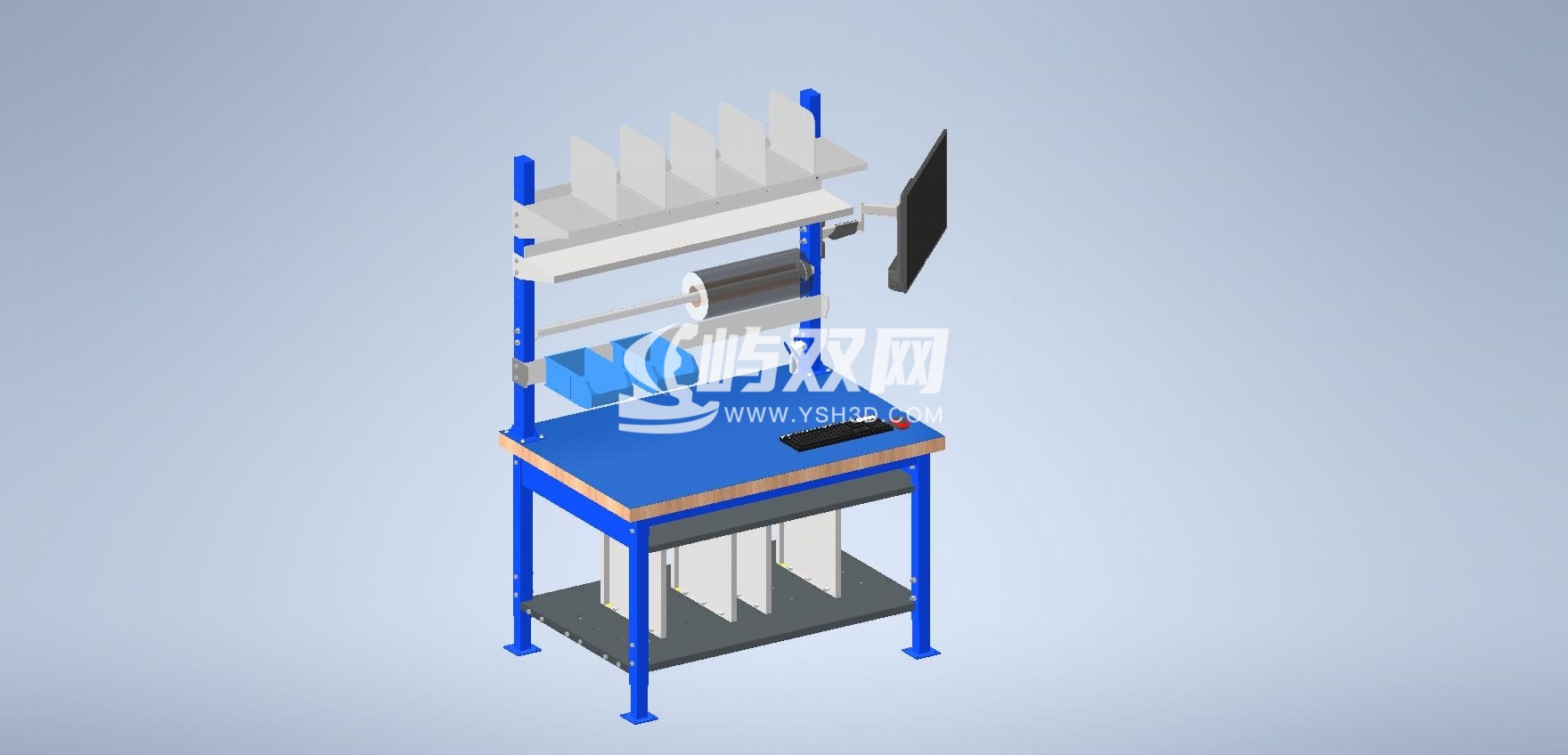 带有可调高度的工作台用于拾取系统