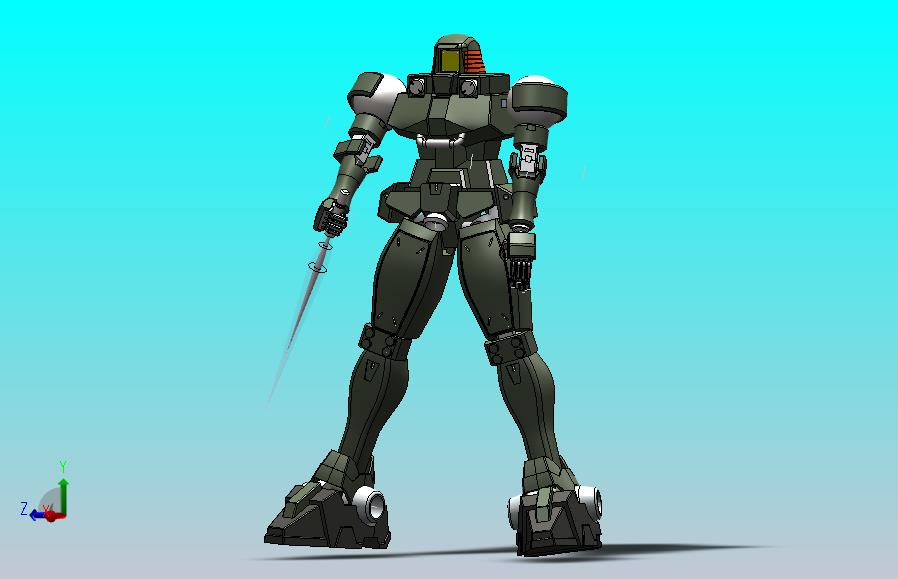 高达W LEO机器人