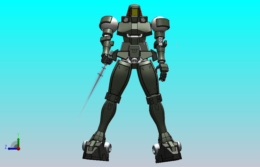 高达W LEO机器人