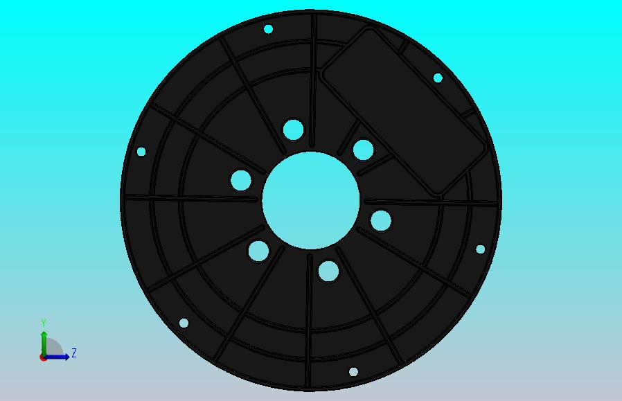 FDM型3D打印机用料盘