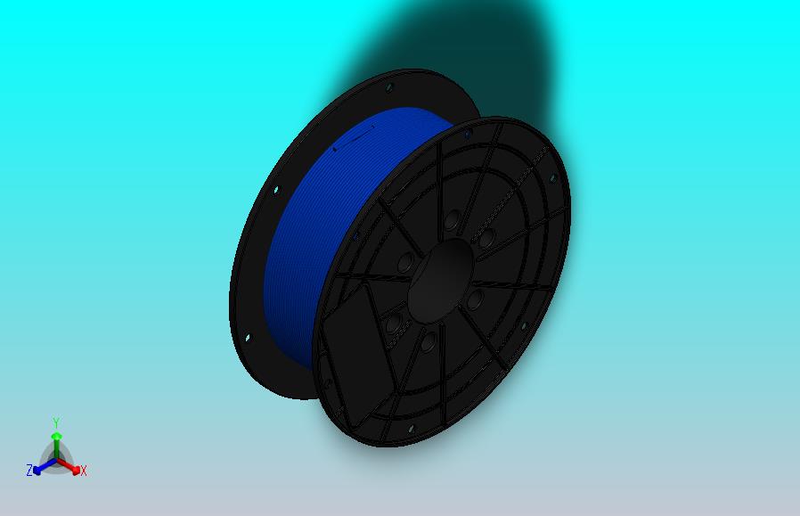 FDM型3D打印机用料盘