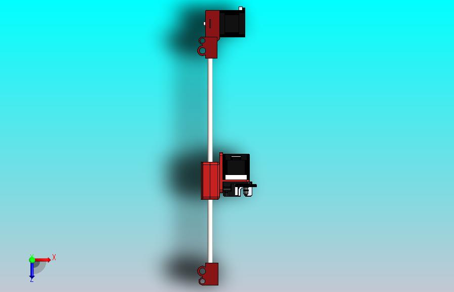 FDM型3D打印机X轴