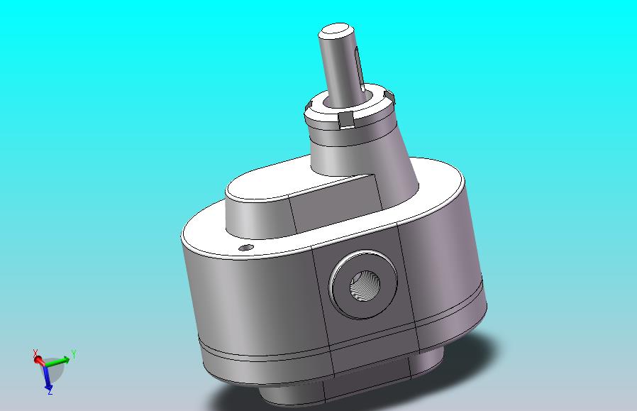 齿轮泵三维模型SW2021