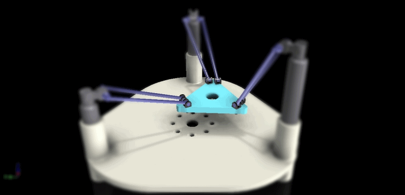 六足并联机构SolidWorks设计