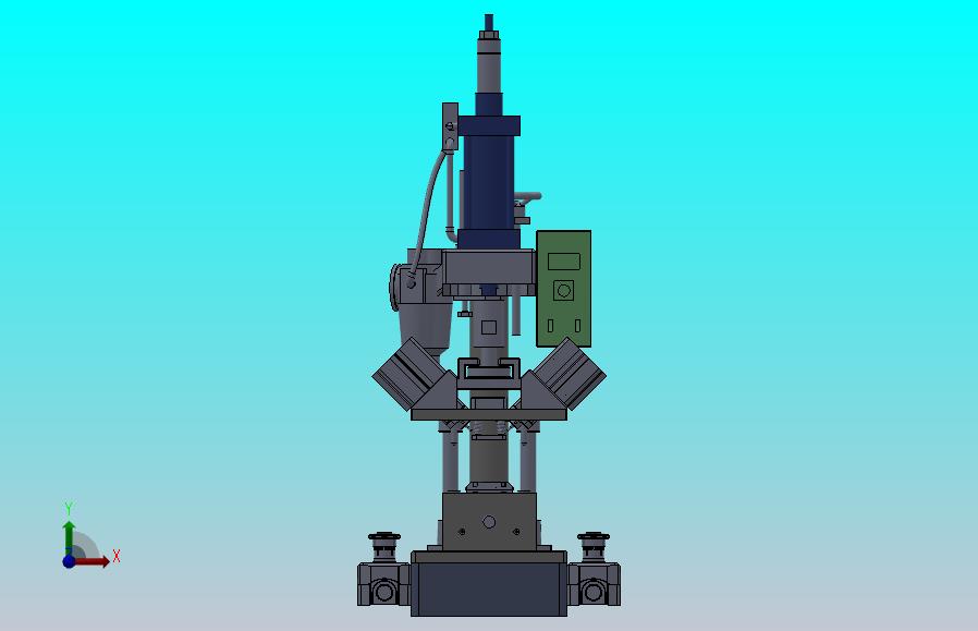 A7 RXC-R底盖斜面孔冲孔治具