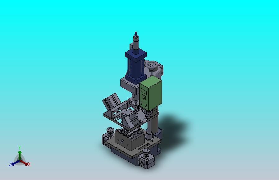A7 RXC-R底盖斜面孔冲孔治具