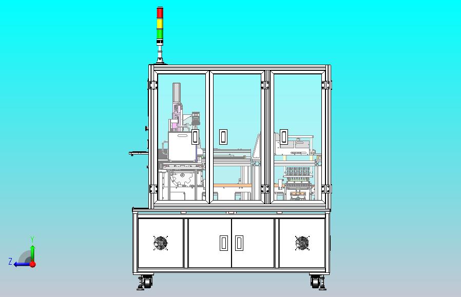18650电芯高速分选机带收料盒
