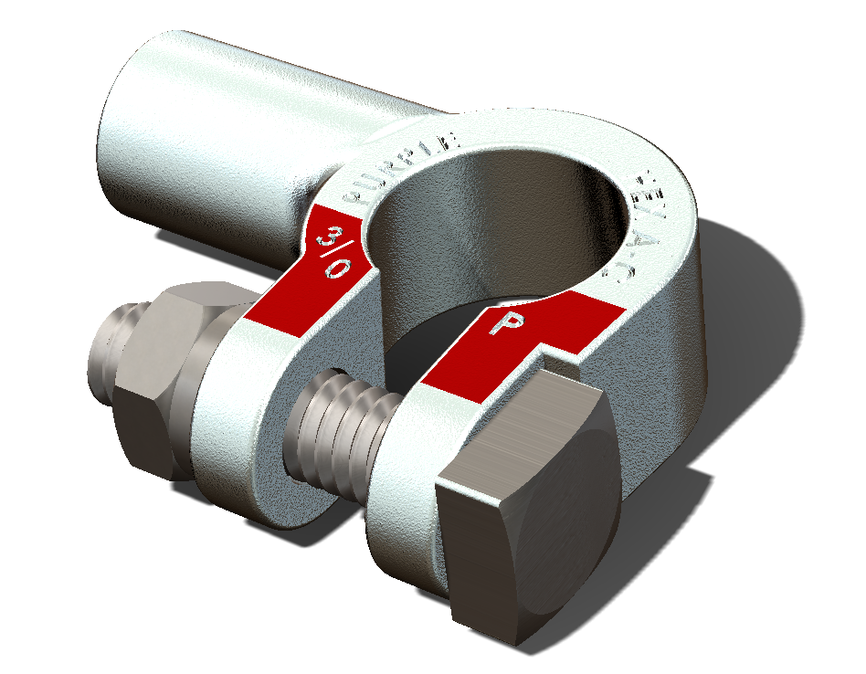 3.0 AWG电池电缆连接器