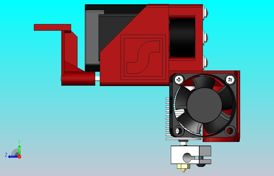 3D打印机的新型挤出机