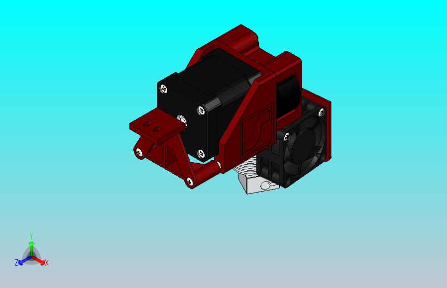 3D打印机的新型挤出机