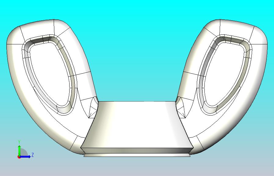 C型蝶形螺母1型