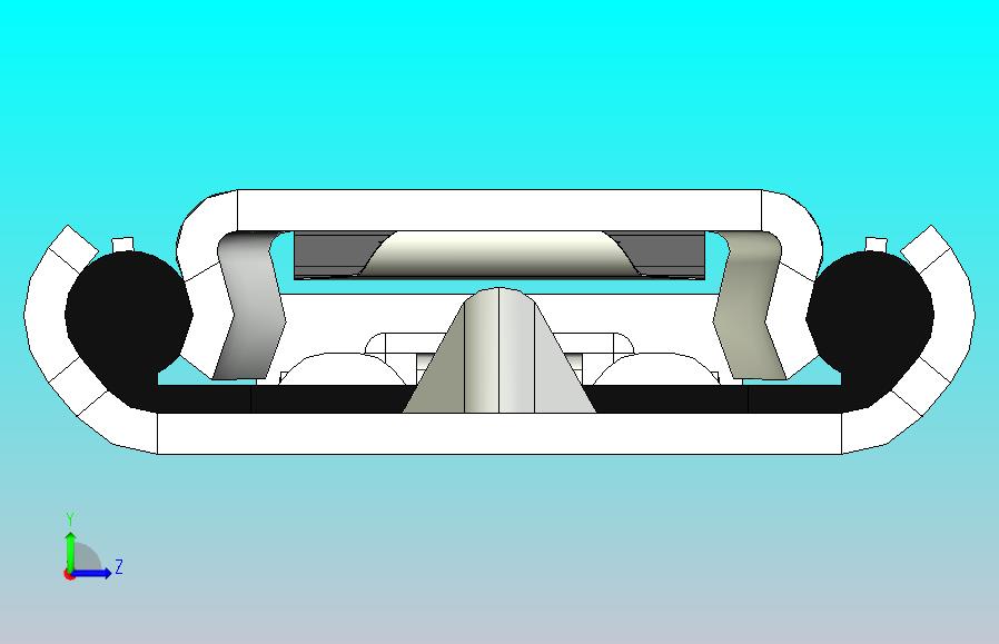 导轨一个12英寸到24英寸50磅锁定滑块的SolidWorks文件