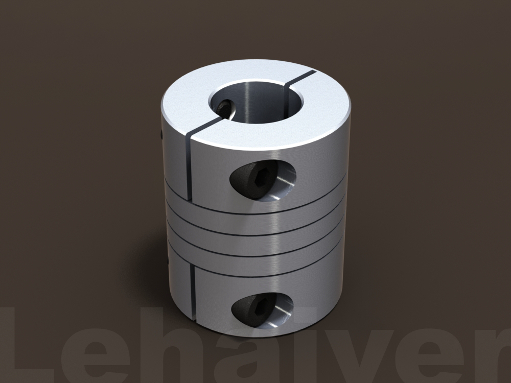 挠性联轴器6.35 x 12mm毫米