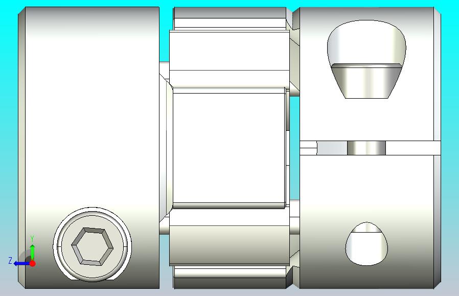 柔性爪式联轴器5x5 5x8