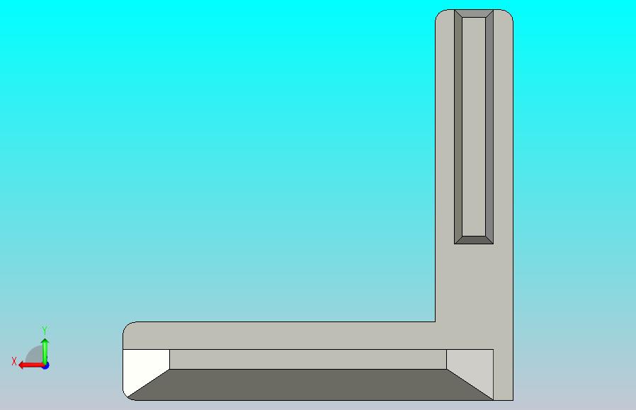 用于2020和3030铝型材的t形槽L形内角接头