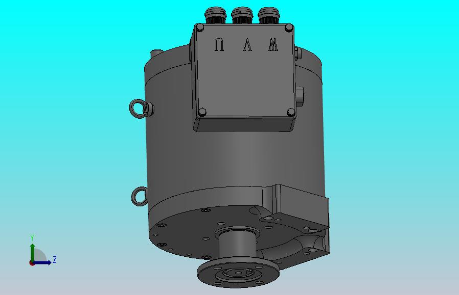 14kW水冷永磁同步电机