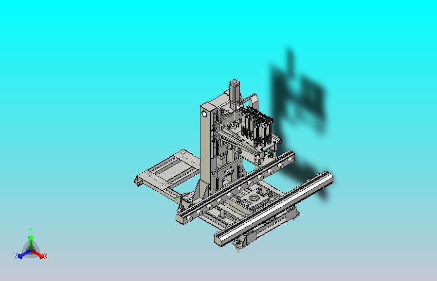 全自动螺丝拧紧设备3D图纸