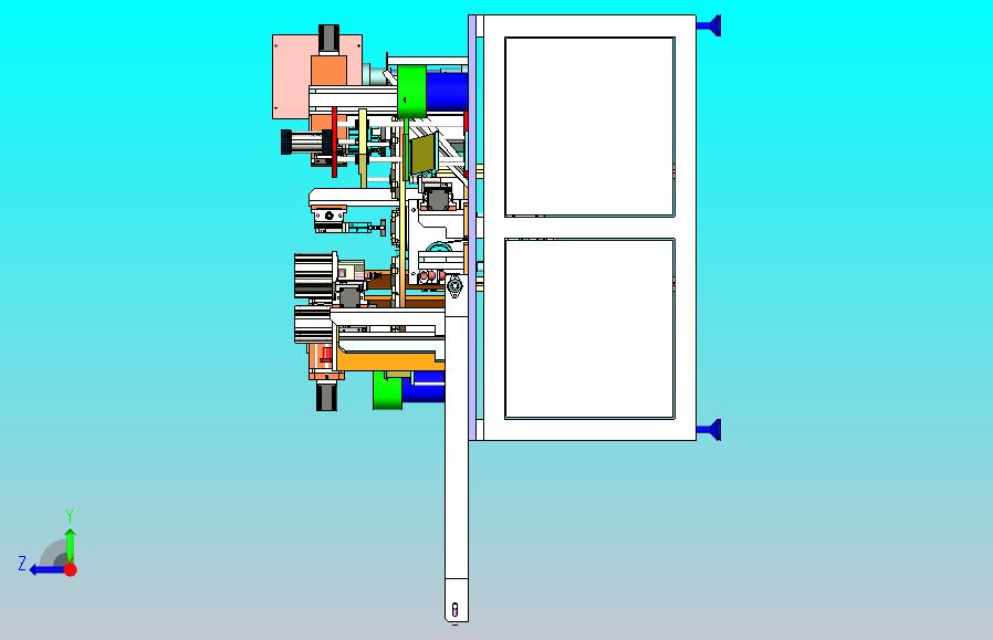 散热扇组装机3D图纸