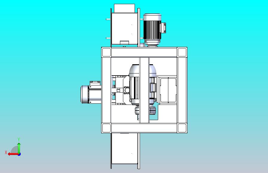 砂光机3D图纸