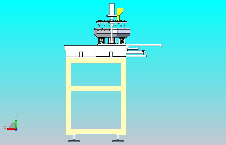 热熔植螺母机3D图纸