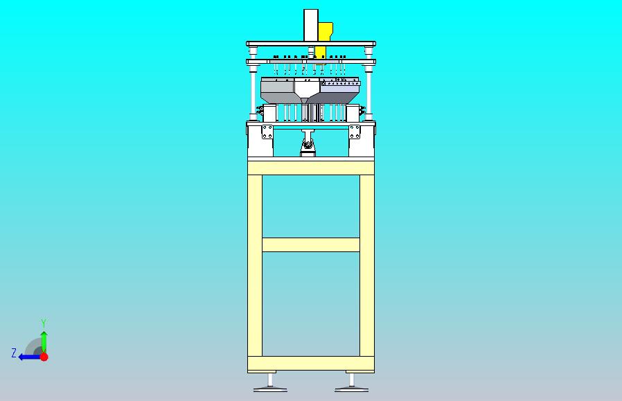 热熔植螺母机3D图纸