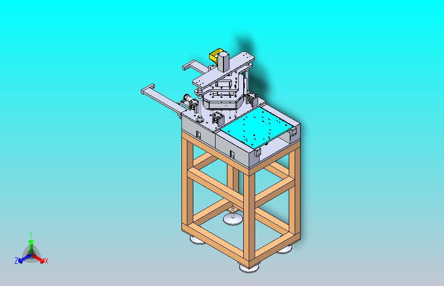 热熔植螺母机3D图纸