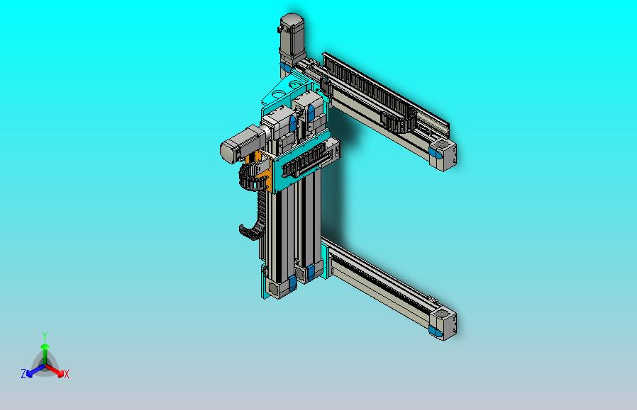 三维门架3D图纸