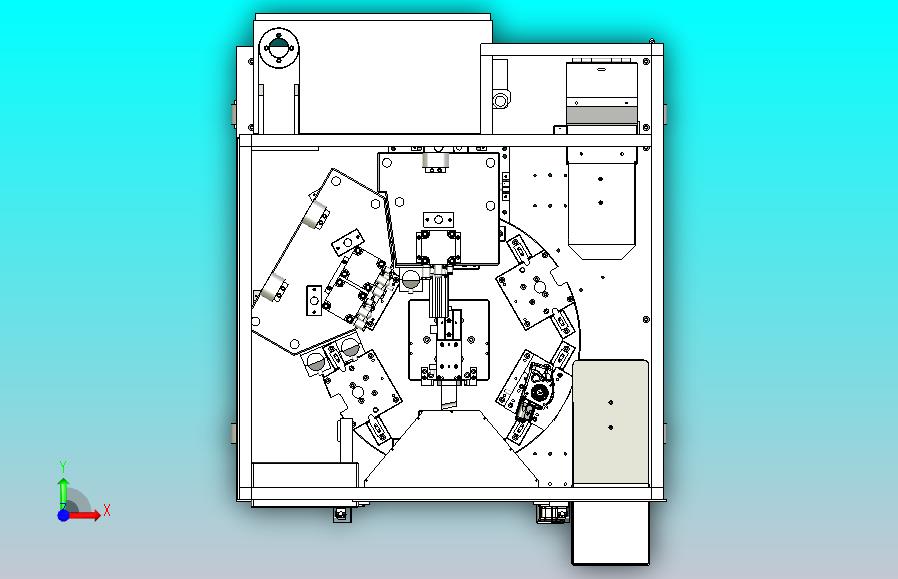 全自动六工位拉铆机3D图纸
