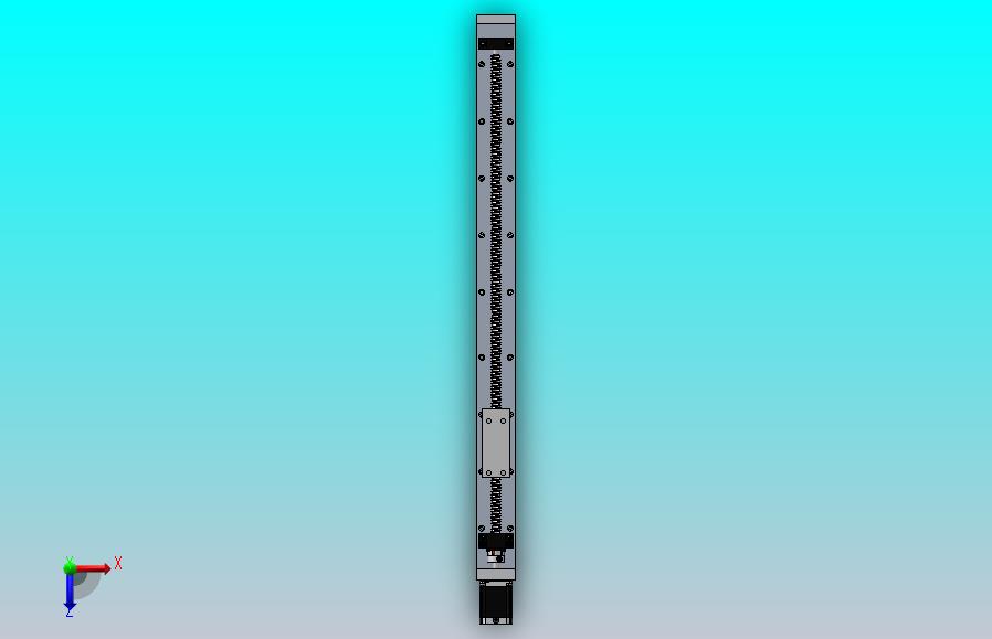 立式带锯床（SW+CAD）