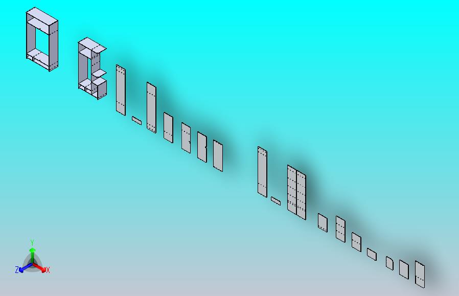 直角柜子