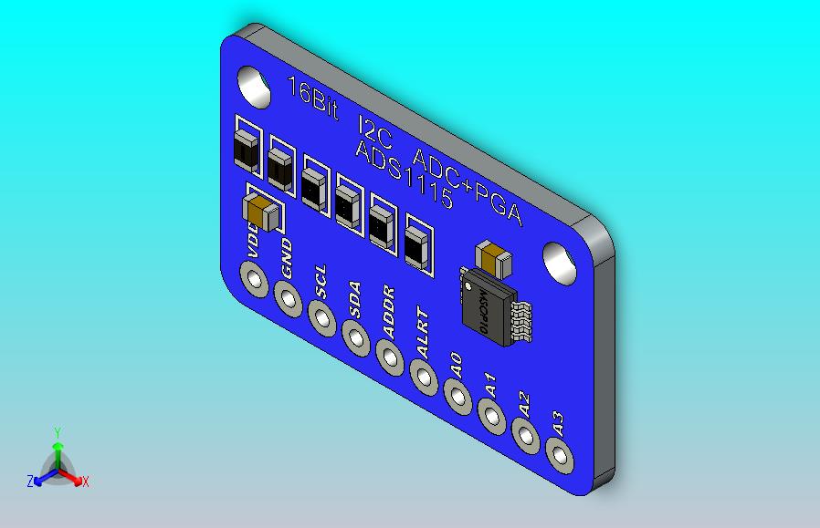 16位I2C ADC+PGA - ADS1115