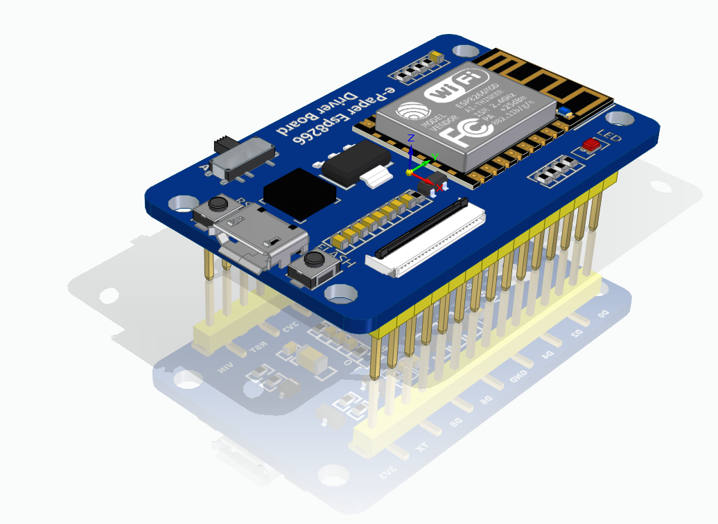 电子纸Esp8266 -驱动板