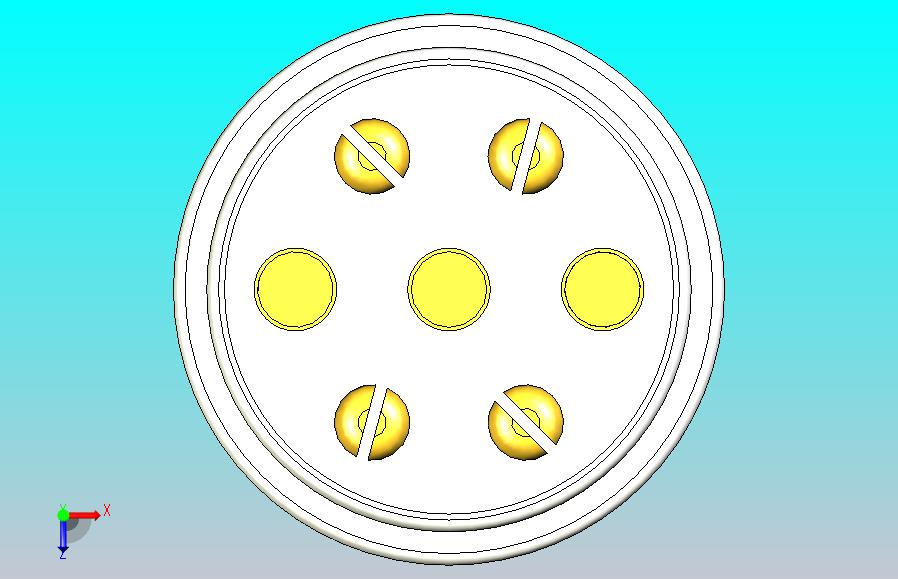 拖车插座7引脚塑料12N(1)