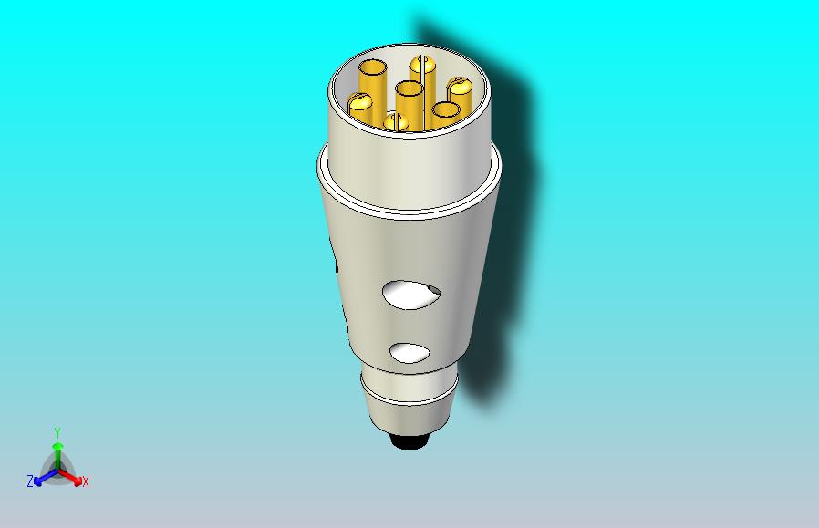 拖车插座7引脚塑料12N(1)