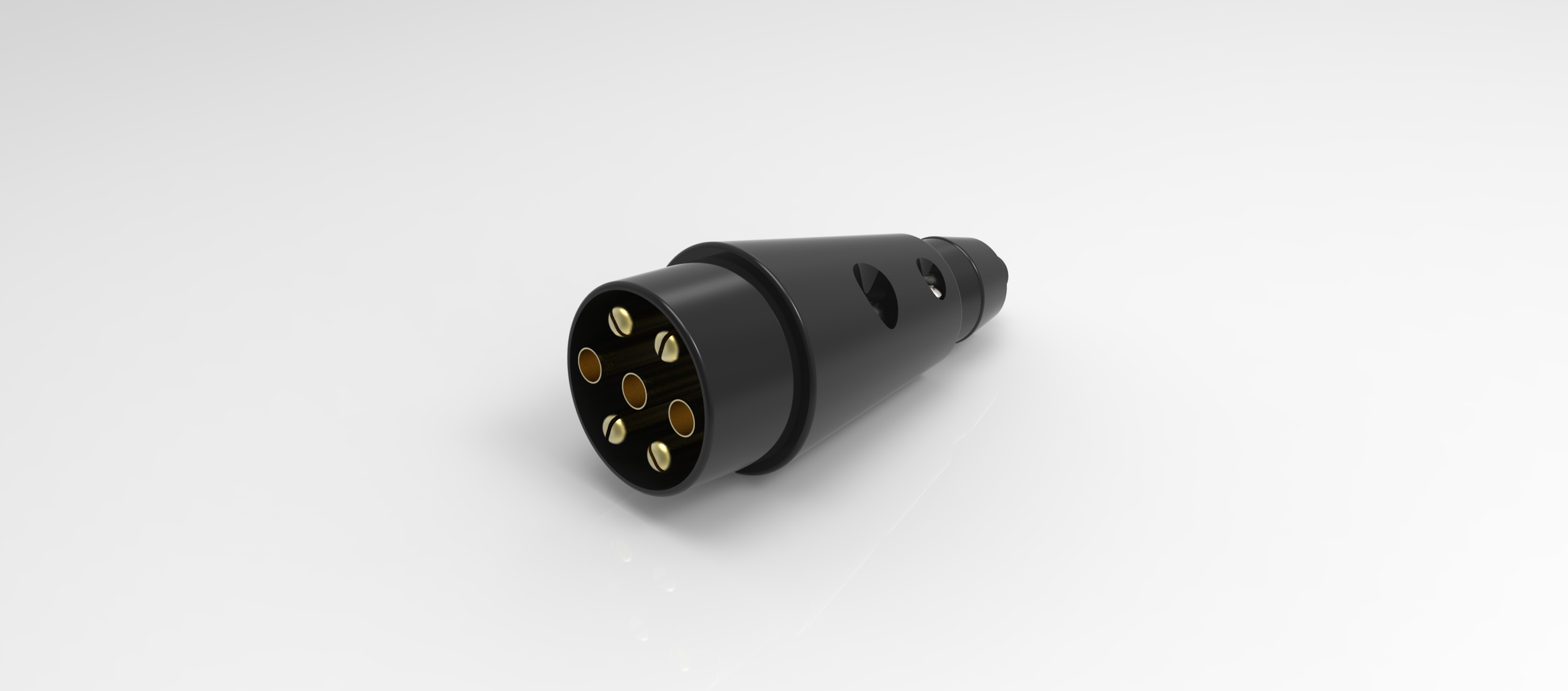 拖车插座7引脚塑料12N(1)