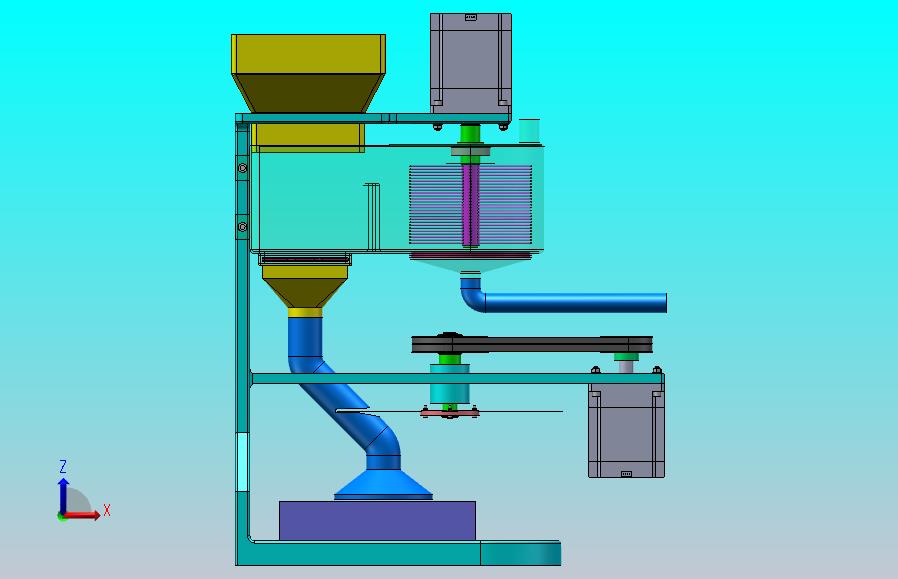 柠檬清洗切片机（SW+CAD+说明书）