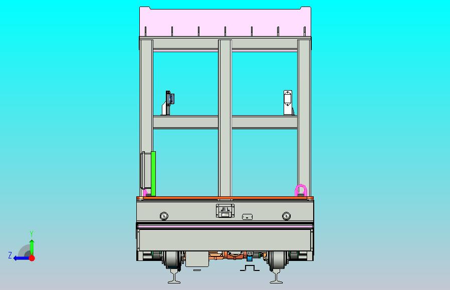 5吨弯道RGV小车