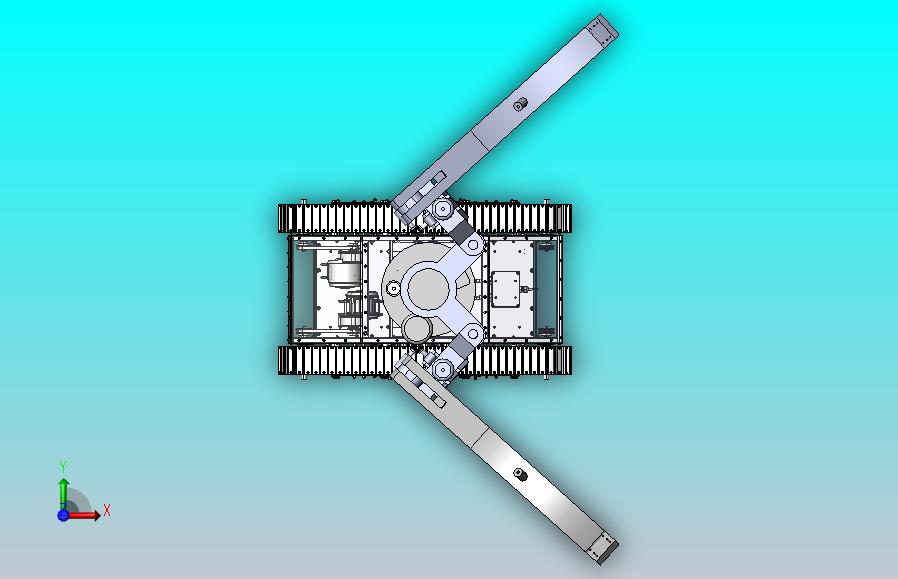 气力管道巡检机器人（SW+CAD+说明书+matelable仿真）