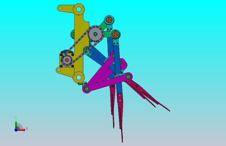 牵引式果园翻土机（SW+CAD+说明书）