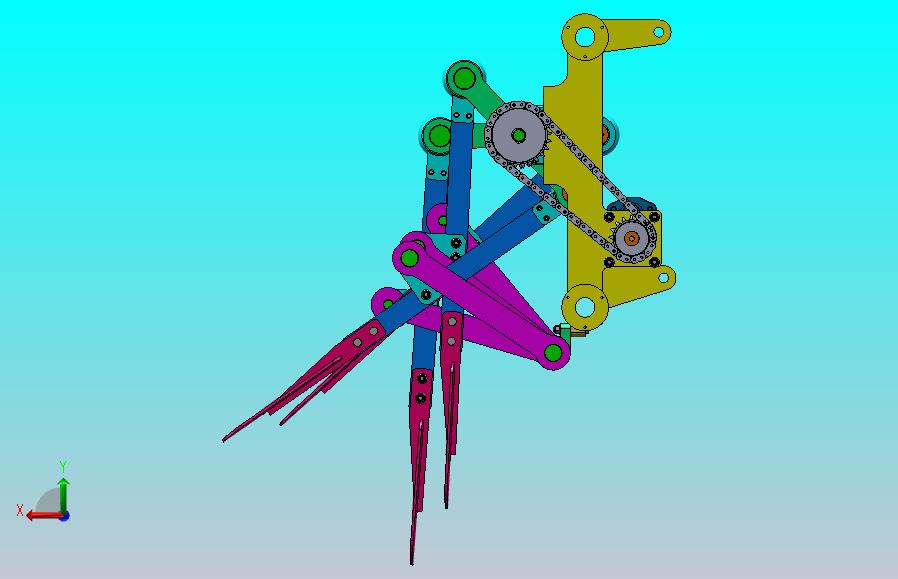 牵引式果园翻土机（SW+CAD+说明书）